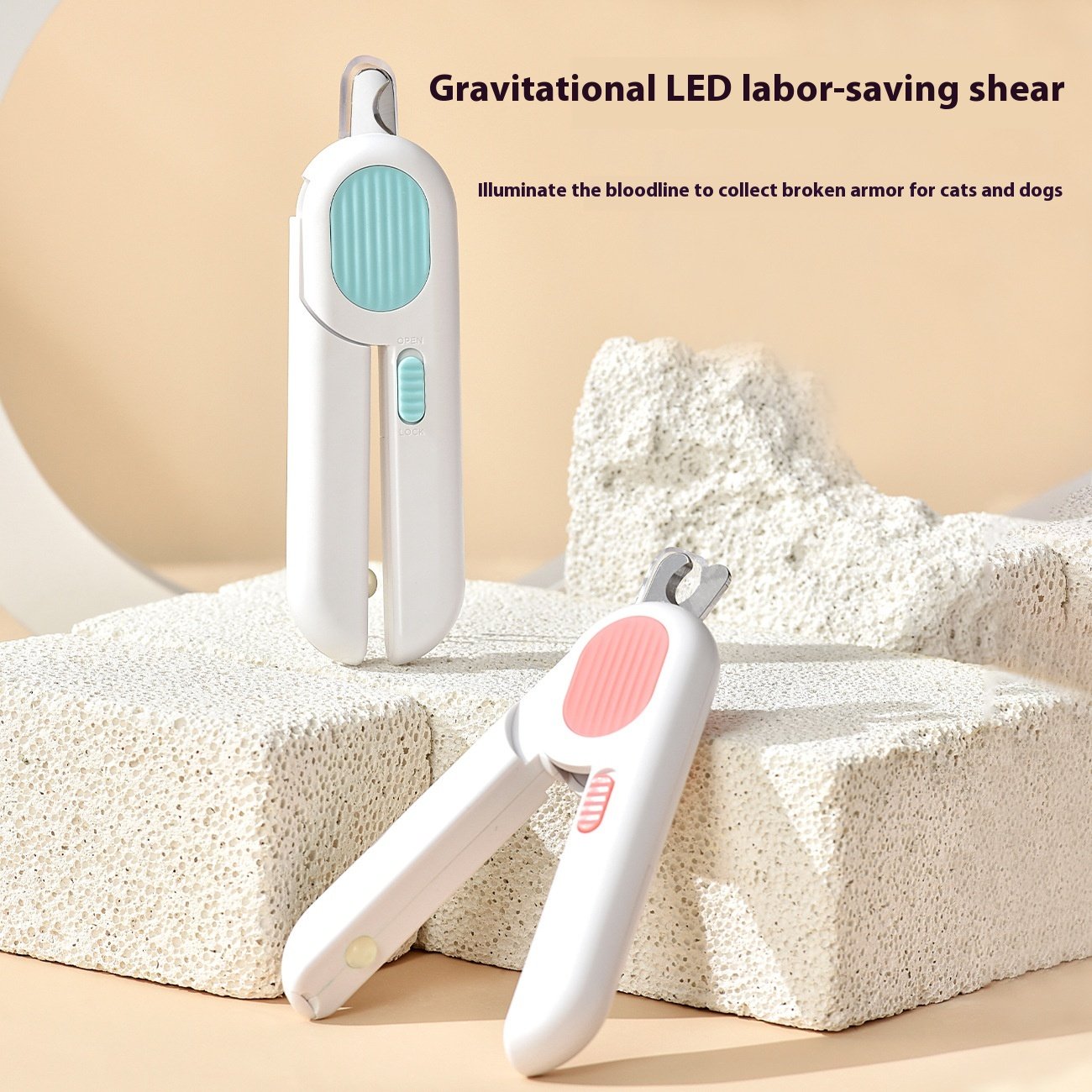 ClawCare LED pet nail clipper